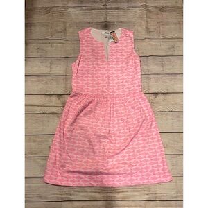 NWT Vineyard Vines White Fish Print Dress